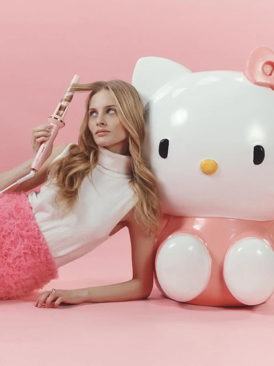 Luni Hair Curler Styling Result